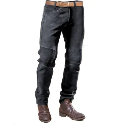 Men's Black Soft Leather Pants for Men Genuine Leather - Etsy