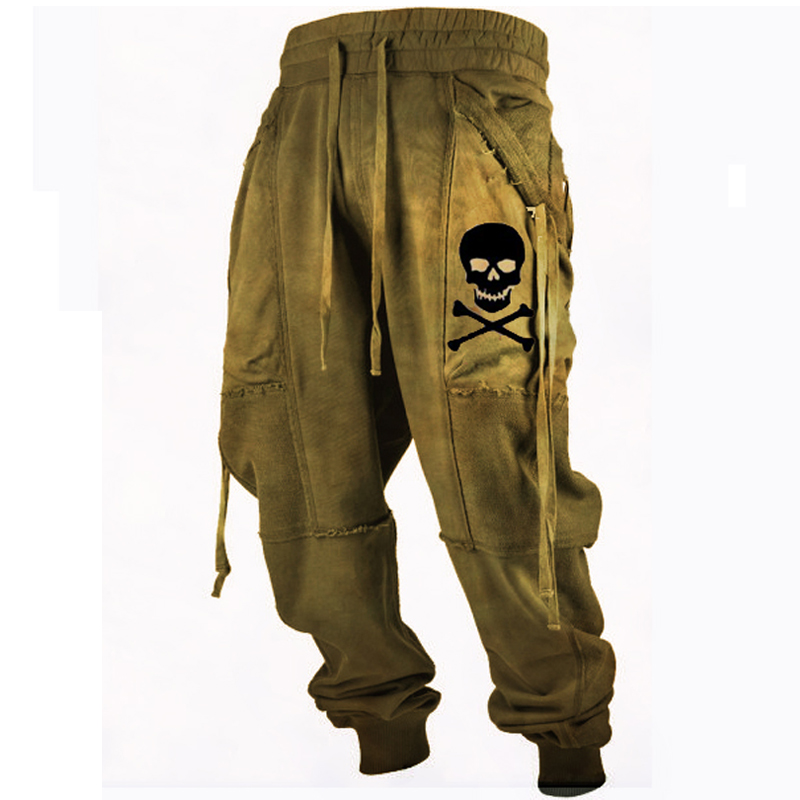 Pirate Men's Outdoor Comfortable Wear-resistant Casual Pants